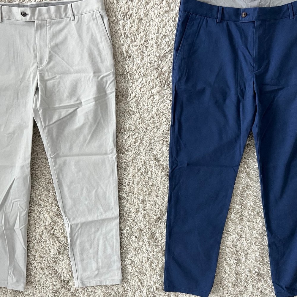 Charles Tyrwhitt non-iron chinos (two) 36/30 - barely used